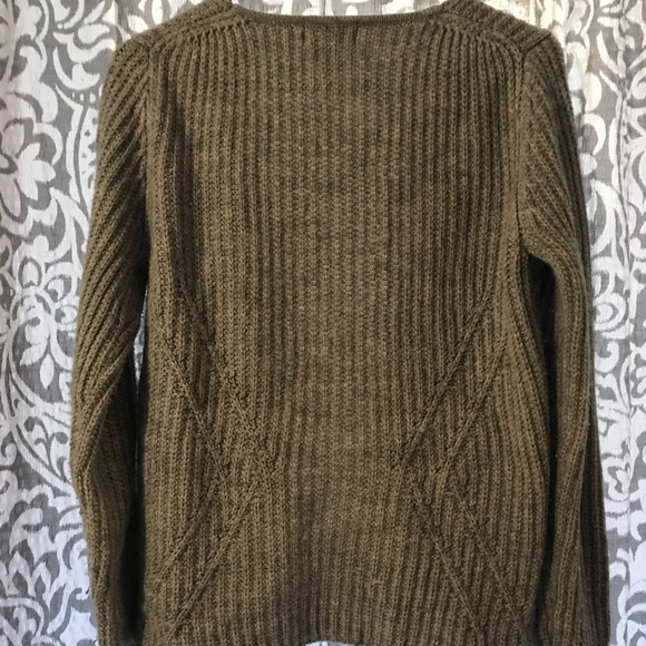 Forever 21 Grey Moto Sweater - Picture 7 of 7